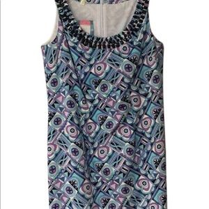 NWT Geometric multi color dress